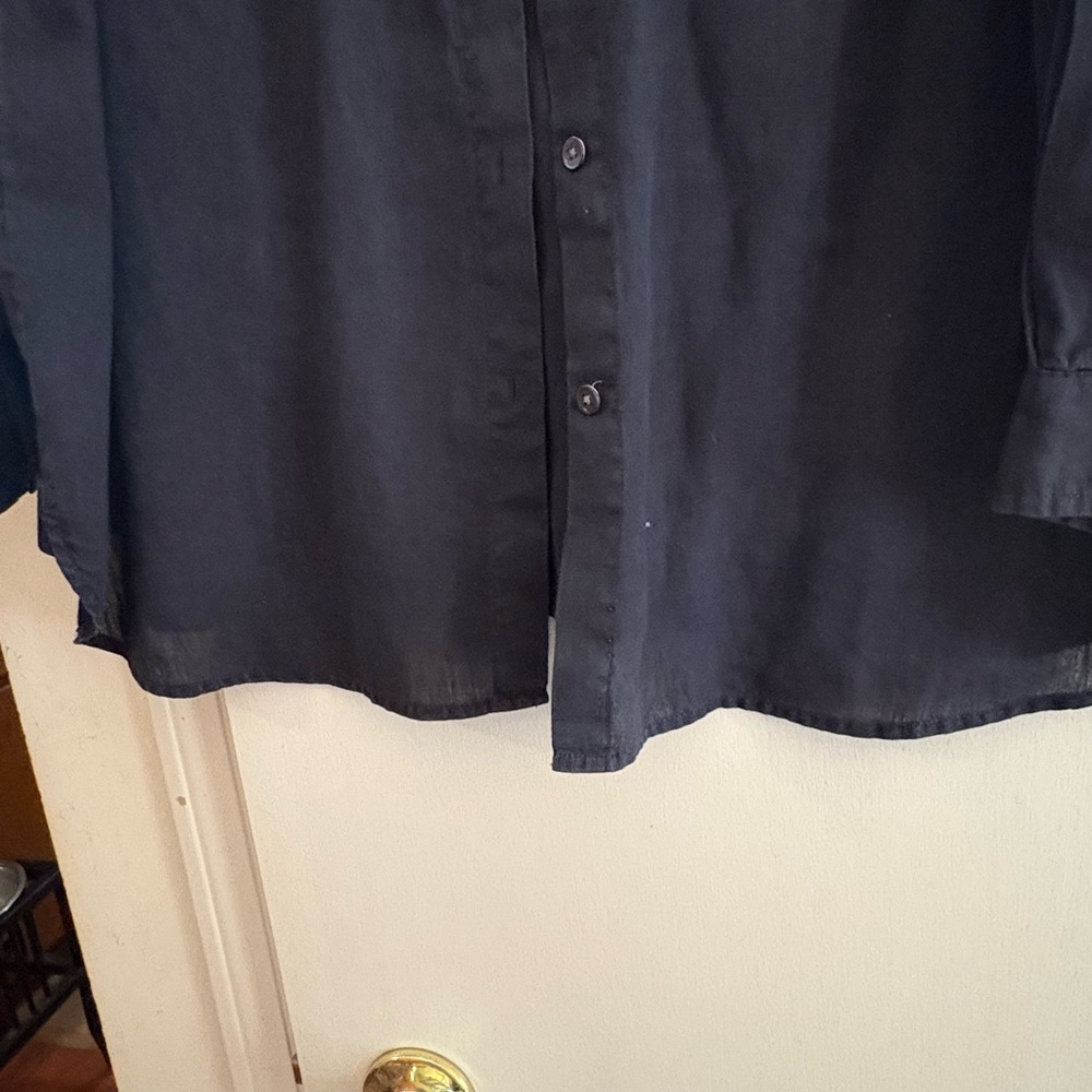 Classic Black Button-Up Shirt